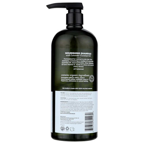 Shampoo Nourishing Lavender 32 oz Hair Care Avalon Organics