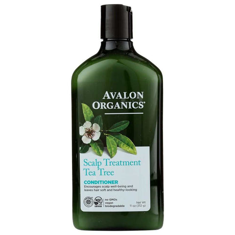 Tea Tree Nourish & Soothe Conditioner Scalp Treatment AVALON ORGANICS 11oz