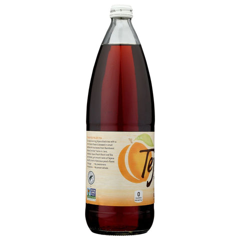 Tea Black Peach Unsweet 33.8 fl oz Bottle TEJAVA