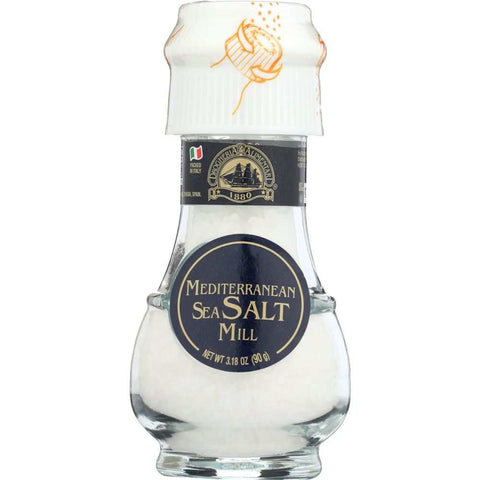 Mediterranean Salt Mill Mineral-Rich Sea Salt Grinder Drogheria & Alimentari