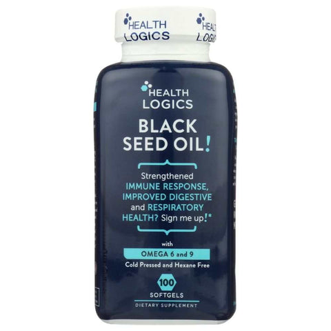 Black Cumin Seed Oil Pure Cold Pressed Softgel Health Logics