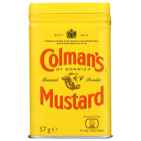 Mustard Double Superfine Powder 2 oz COLMANS