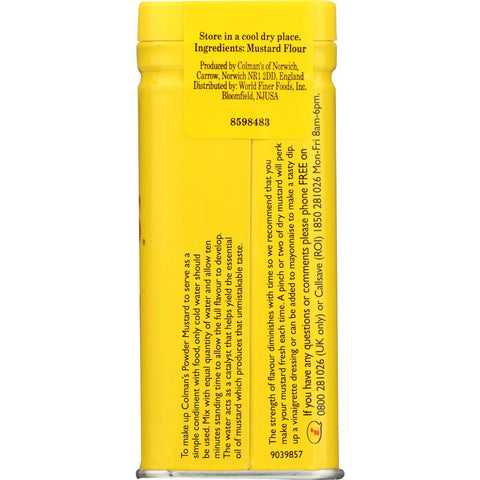 Mustard Double Superfine Powder 2 oz COLMANS