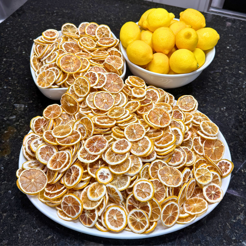 Dehydrated Lemon Slices Dried Lemons for Bar & Decor