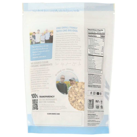 Sprouted Oat Granola Vanilla Chia Healthy Breakfasts 11oz ONE DEGREE