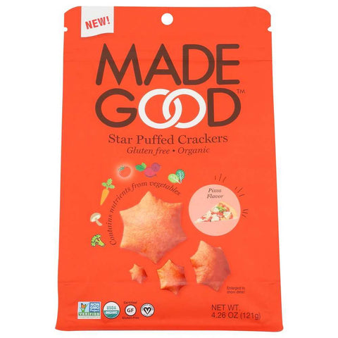 Cracker Pizza Organic Snack 4.25 oz MADEGOOD