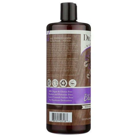 Naturally Raw Black Soap with Shea Butter Original 32 oz DR WOODS