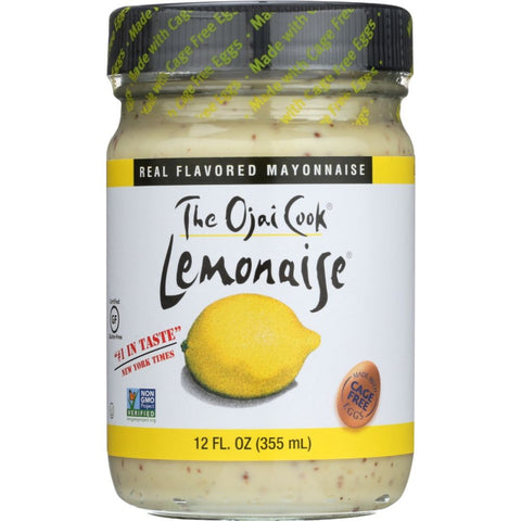 All Natural Lemonaise Original Citrus Mayo 12 oz OJAI COOK