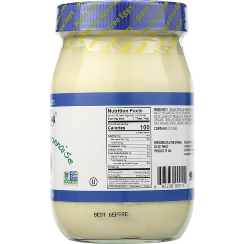 Organic Mayonnaise 16 oz Condiment OJAI COOK