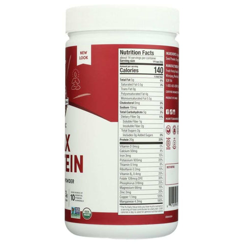 Hemp Yeah! Max Protein Unsweetened Plant-Based Protein Powder Manitoba Harvest