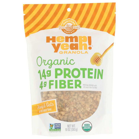 Hemp Yeah! Granola Honey and Oats 10 oz Granola Manitoba Harvest