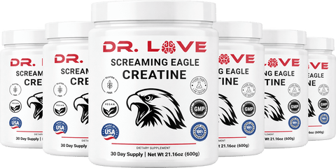 Pure Creatine Monohydrate 600g Supplement Dr. Love