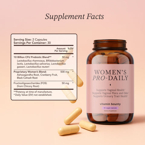 Women’s Pro-Daily 10 Billion CFUs Probiotic Vitamin Bounty