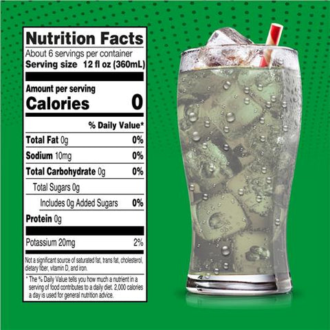 Big K Lemon Lime Zero Sugar Caffeine Free Soda Bottle 2 liter