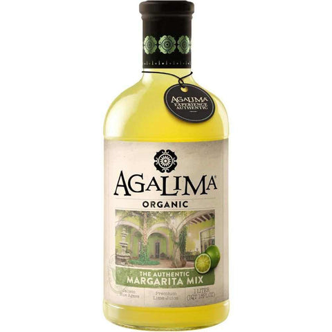 Organic Fresh Margarita Mixer 33.8 oz Bottle Agalima Margarita Mix