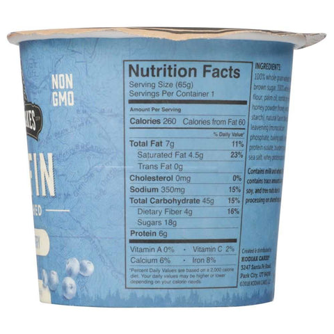 Blueberry 2.29 oz Muffin Cup KODIAK