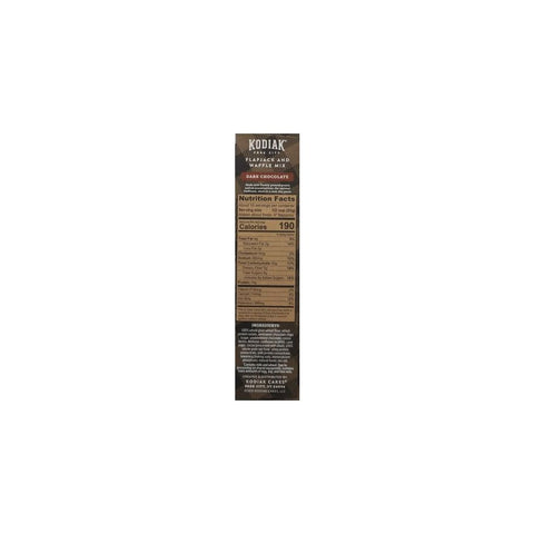 Power Cakes Dark Chocolate Flapjack Mix 18 oz KODIAK