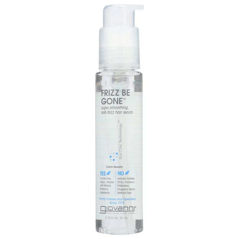 Hair Care Frizz Be Gone Hair Serum Giovanni Cosmetics