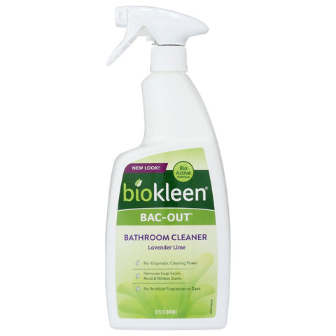 Bac-Out Bathroom Cleaner Enzyme Blend 32 oz BIOKLEEN