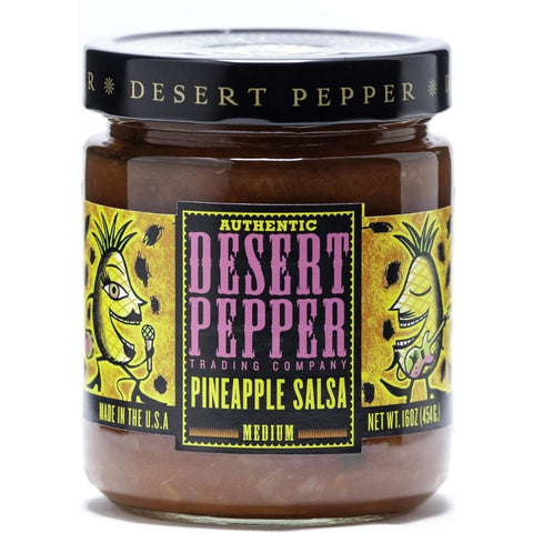 Pineapple Medium Salsa 16 oz DESERT PEPPER