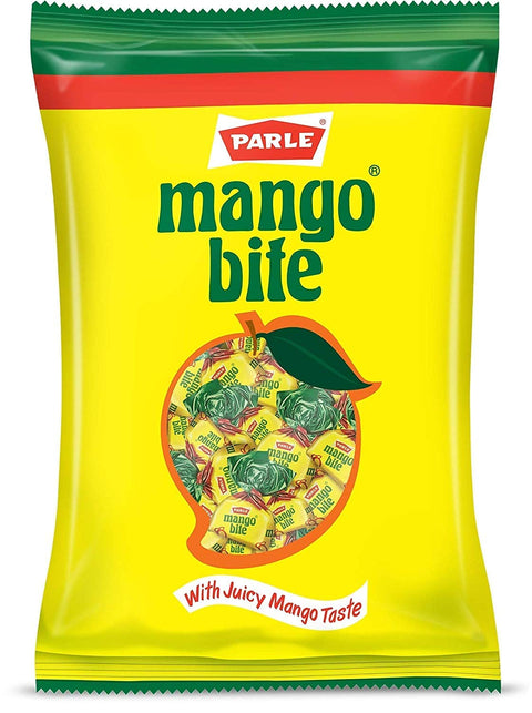 Parle Mango Bite Candy, 289G Pouch, Packaging May Vary
