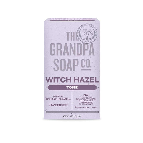 Witch Hazel Soap Bar All Natural Gluten-Free Soap Bar GRANDPAS