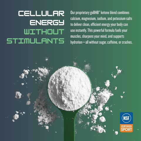 goBHB Patented goBHB Salts Energy Supplement CleanForm Nutrition