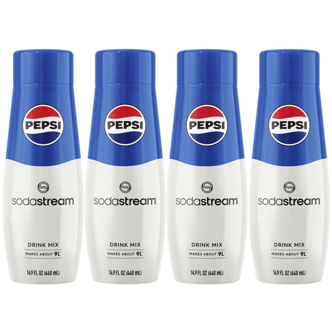 SodaStream Pepsi Beverage Mix (440ml, Pack of 4)