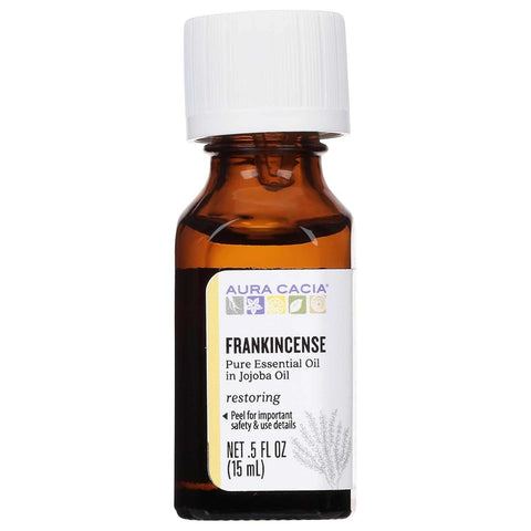 Frankincense Jojoba Precious Essential Oil 0.5 oz AURA CACIA