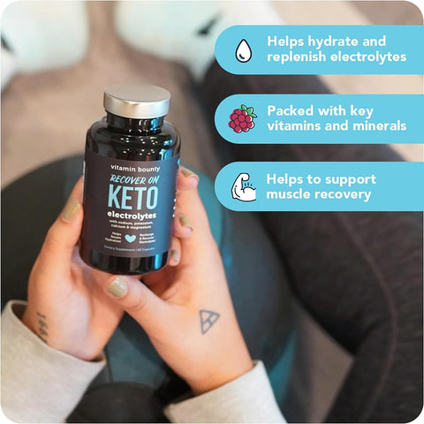 Electrolyte Capsules Recover On Keto Supplement Vitamin Bounty