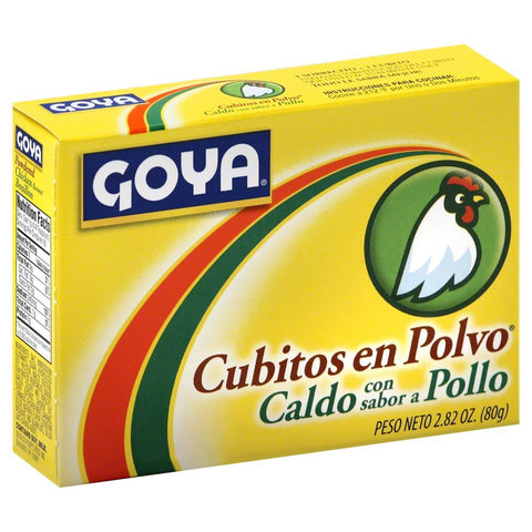 Goya Chicken Bouillon Cubes 2.82 Oz(Pack Of 3)