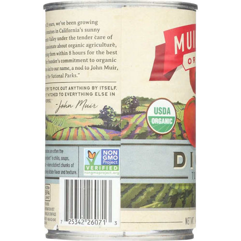 Organic Diced Tomatoes 14.5oz Canned Tomatoes MUIR GLEN