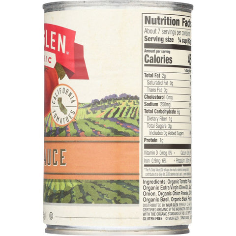 Organic Pizza Sauce 15 oz MUIR GLEN