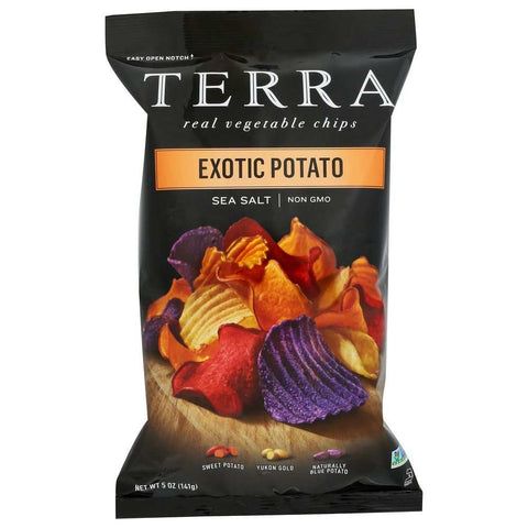 Exotic Potato Chips Sea Salt 5.5 oz TERRA CHIPS