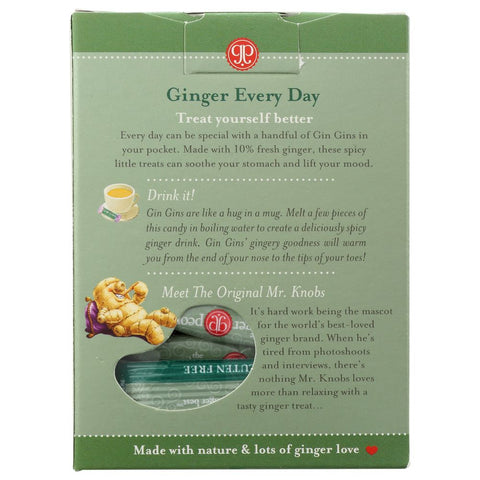 Chewy Ginger Candy Original 4.5 oz THE GINGER PEOPLE