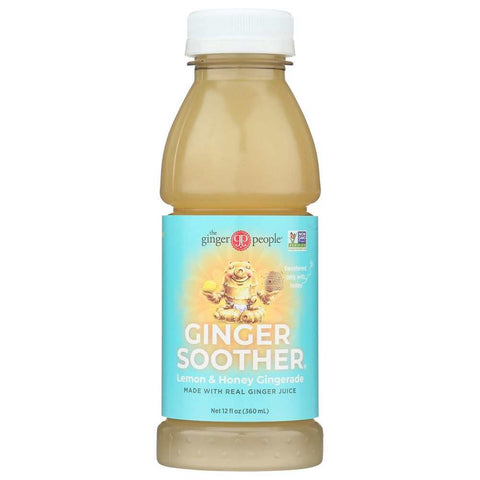 Ginger Soother Refreshing Tonic 12 Oz THE GINGER PEOPLE