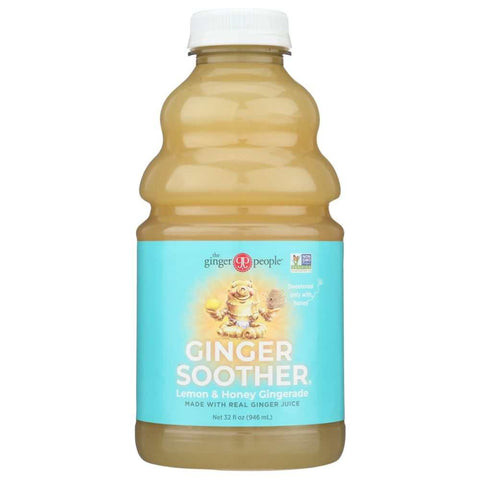 Ginger Soother 32 oz Stomach-Settling Elixir The Ginger People