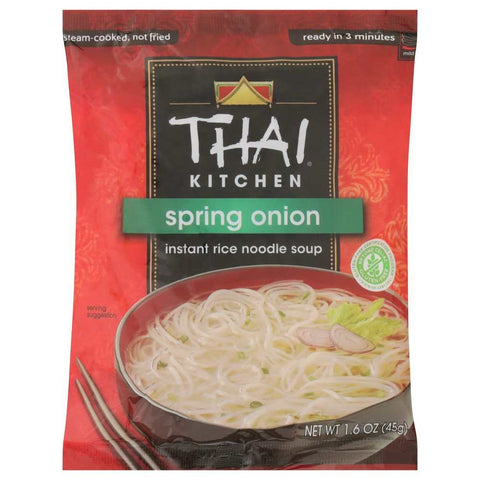 Instant Rice Noodle Soup Spring Onion 1.6 oz THAI KITCHEN