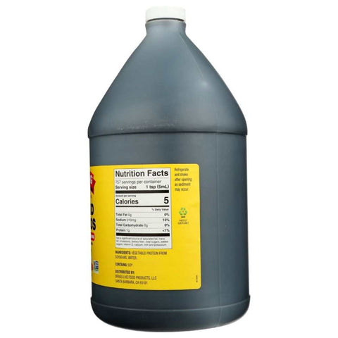 Liquid Aminos Natural Soy Sauce All Purpose Seasoning BRAGG 1 gallon