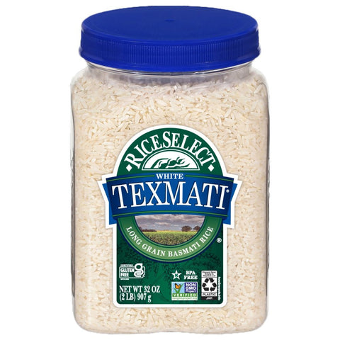 Texmati Long Grain American Basmati White Rice 32 Oz RICE SELECT