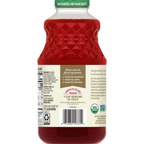 Organic Cranberry Pomegranate Juice 32 fl oz R.W. Knudsen