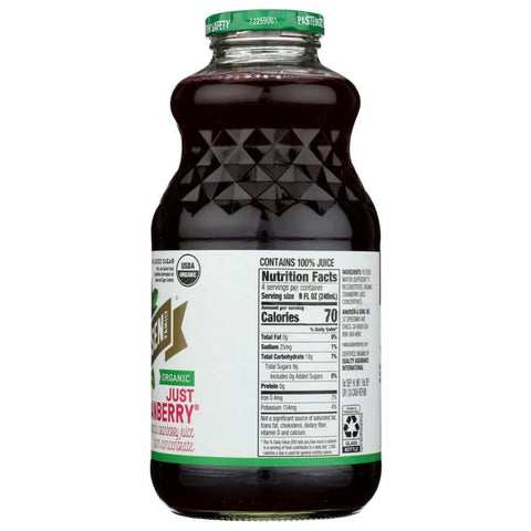 Organic Pure Unsweetened Cranberry Juice 32oz R.W. Knudsen