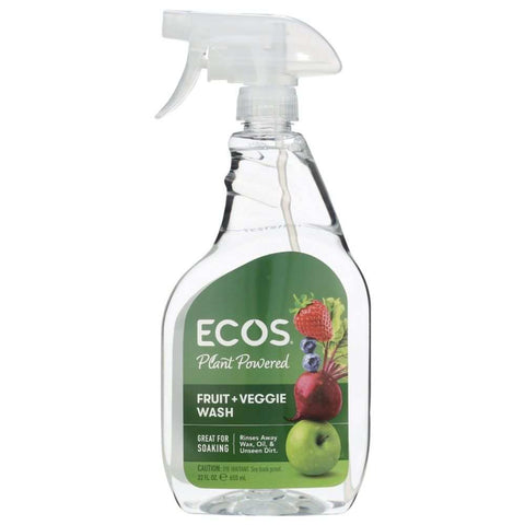 Fruit and Vegetable Wash Plant-Powered Rinse 22 Oz EARTH FRIENDLY