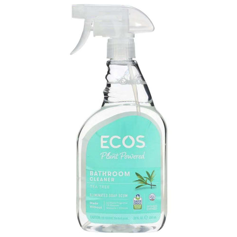 Eco-Friendly Tea Tree Bathroom Surface Cleaner ECOS Bathroom Cleaner