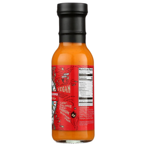 Creamy Garlic Red Pepper Hot Sauce 8 oz DAVES GOURMET