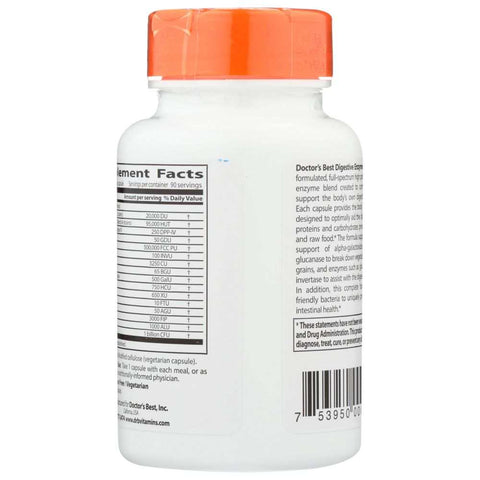 Digestive Enzymes High Potency 90 vc Doctor's Best