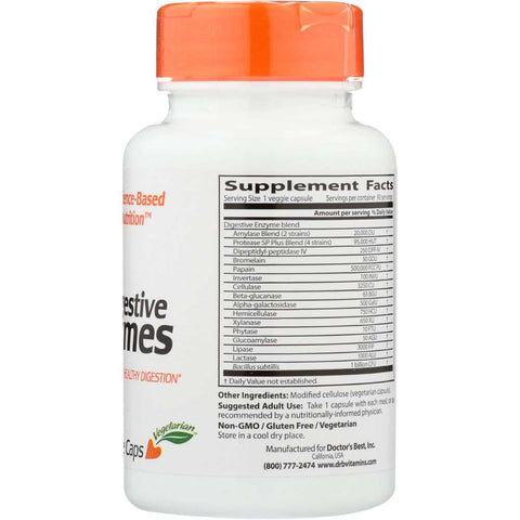 Digestive Enzymes High Potency 90 vc Doctor's Best