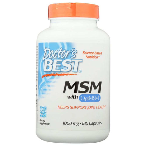 MSM 1000Mg Premium Sulfur Joint Health Supplement Doctor's Best