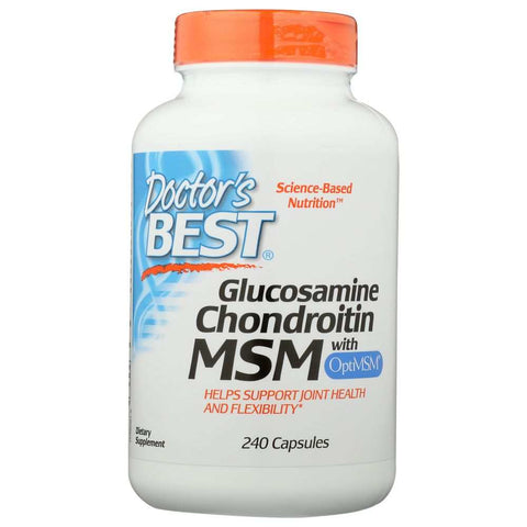 Glucosamine Chondroitin MSM Support Healthy Joints Supplement Doctor's Best