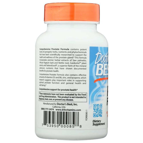 Comprehensive Prostate Formula Supports Prostate Wellness Supplement DOCTOR'S BEST